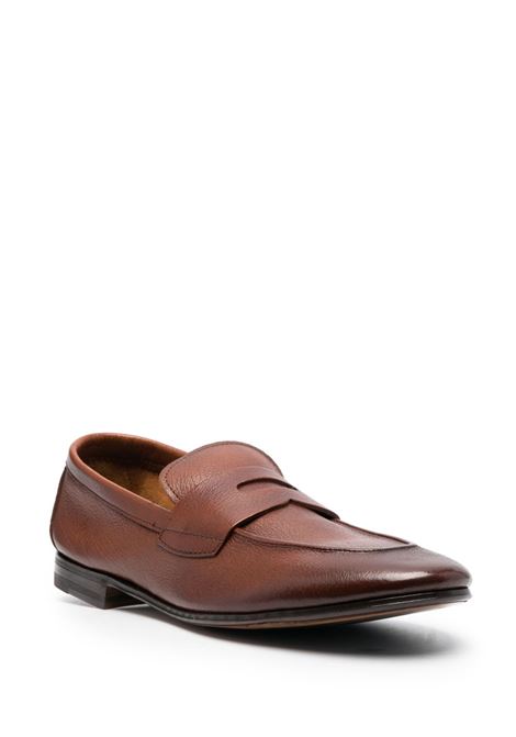 Mocassini in pelle in marrone Henderson baracco - uomo HENDERSON BARACCO | CAPRIC1TSCNLL